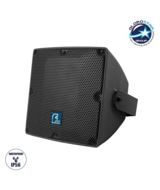 GLOBOSTAR® FDB LT208PT 98038 Επιτοίχιο Παθητικό Ηχείο Εγκαταστάσεων με Μετασχηματιστή 100V & 8Ω - 150W RMS (600W Peak) - 1 x 8" Inches LF & 1 x 1.4" Inches HF - Αδιάβροχο IP56 - Μαύρο - Μ37 x Π34 x Υ31cm - 2 Χρόνια Εγγύηση